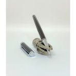 Divitpen Stripes Silver Black Roller Kalem