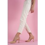 DİVOLYA Nude Yanları Açık Topuklu Ayakkabı