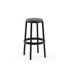 Divona Home Duo Bar Sandalyesi 4 lü 75 Cm Siyah Siyah