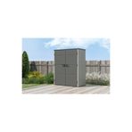 Divona Home Kant Plastik Bahçe Depolama Dolabı ( 143 x 77 x 175 cm )