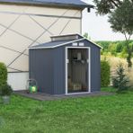 Divona Home Oscar Çelik Bahçe Depolama Evi ( ÖLÇÜLER 220 G x 193 D x 214 Y cm ) - Antrasit