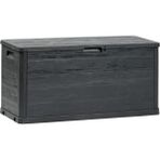 Divona Home Toomax Woody's 280 Bahçe Depolama Sandığı (117 cm x 45 cm x 56 cm ) - Antrasit