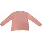 Divonette Kız Çocuk Love You Nakışlı Çift Taraf Yazı Desenli Sweatshirt - 9 - 10 Yaş - Yavru Ağzı
