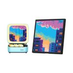 Divoom Ditoo Pro Mavi Bluetooth Hoparlör ve Pixoo-64 Led Ekran Set