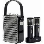 Divoom SongBird-HQ Siyah Çift Karaoke Mikrofonlu Bluetooth Hoparlör