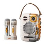 Divoom Spark Pro Çift Karaoke Mikrofonlu 80W Bluetooth Hoparlör