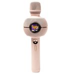 Divoom StarSpark Bluetooth Hoparlörlü Pembe Kareoke Mikrofon