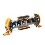 Divoom Times Gate 5 Ekranlı Rgb Işıklı Akıllı Dijital Saat, Dekor Resim Çerçevesi, Sarı