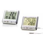 Diwu Dc102 Ve Dc103 İç Dış Max-Min Prob Termometre Nem Ölçer Saat Seti
