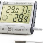 Diwu Dc103 İç Dış Max-Min Prob Termometre Nem Ölçer 5 Yıl Garantili