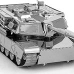 DIY 3D Metal Puzzle Bulmaca ABD M1 Abrams Tank Hediyelik Maket