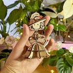 DIY Ahşap Peri Anahtarlık