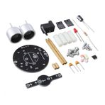 DIY Levitasyonunun Öğrenme Kiti, Kolay Kullanım, Çok Fonksiyonlu Basit Devre, DC 12V Daimi Dalga Süspansiyon Kiti, Elektronik Deney Için 40KHz Frekans (Yedek parça)