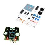 DIY LM317 LM337 Negatif Çift Güç Ayarlanabilir Kiti Güç Kaynağı Modülü Kurulu Elektronik Bileşen