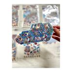 DIY Penguen Kar Karavanı Tasarlama 2 Yaprak 86 Adet 3D Diorama İzometrik Sticker Set/Etiket/Çıkartma
