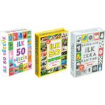 Diy-Toy Diy Toy, Zeka Kartları, 3 Lü Set, 50 Sözcük, Ilk Zeka, 50 Hayvan, - Renkli