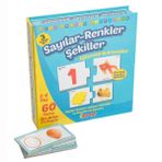 Dıy Toy Okul Öncesi Sayılar Renkler Şekiller Eğlenceli Bulmacalar