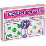 Dıy Toy Taba Grup 7194 Renkler Çark Puzzle