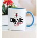 Diyaliz Teknisyeni Mavi Kupa Bardak
