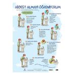 Diyanet Vakfı Yayınları Abdest Almayı Öğreniyorum Poster 50x70