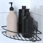 Diyar-ı Fırsat BUFFER® Yapışkanlı Banyo Köşeliği Kancalı Köşe Rafı Duş Şampuanlık Duvar Düzenleyici Organizer Raf