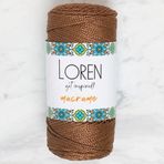 Diyar-ı Fırsat Loren Macrame Kahverengi El Örgü İpi - RM 0200 - 34349