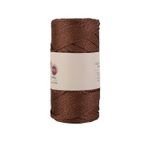 Diyar-ı Fırsat Makrome İpi 3mmPolyester Kahve Simli