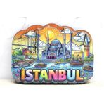 Diyarı Fırsat Ahşap İstanbul Temalı Magnet Alk4366