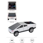 Diyarı Fırsat D68 Cyber Model Araba Tasarımlı Bluetooth Hoparlör 15w Güçlü Ses Rgb Led /tws/usb Beyaz