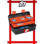 Diybox Raflı Serisi 20 inç Organizerli Raflı Balıkçı Takım Çantası