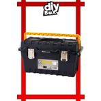 Diybox Strongo 18 inç Black Organizerli Takım Çantası
