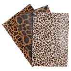 DIYEAH 10 Adet DIY Aksesuarları leopar desenli kulak sarkması Suni Deri küpe yapım kiti