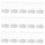 DIYEAH 750 Adet Beyaz Metal Küçük Kağıt Dayanıklı Ofis ve Sınıf Dosya Düzenleyici Planlayıcı Yer İmi ve Evrak Tutucu Klips Seti