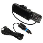 DIYEAH Araç Içi Kamera Ön Ve Arka Çift Araç Içi Kamera Su Geçirmez Geri Görüş Kamerası Dvr Araç Ön Panel Kamerası Gece Görüş Park Monitörü Döngü Kayıt