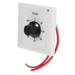 DIYEAH Zaman zamanlama anahtarı zamanlayıcı anahtarı zamanlayıcı ışık anahtarı elektronik zamanlayıcı anahtarı egzoz fanı zamanlayıcısı geri sayım zamanlayıcı anahtarı plastik