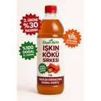 Diyet AVM 1lt 1000 ml Doğal Işkın Kökü Sirkesi Ev Yapımı Katkısız ve Organik (Uçkun, uşkun, ıçkın) Pet Şişe