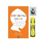 Diyojen Yayıncılık Evet Beyinli Çocuk-Daniel J. Siegel-Sarı Fosforlu Kalem-Not Defteri Seti