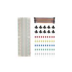 Diyotlab 4'lü Set: 830 Pin Breadboard - 5mm LED - 6mm Buton - Erkek Erkek Jumper Kablo