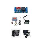 Diyotlab 5 Parça Kuluçka Makinesi Seti, Dijital Termostat, Nem Ölçer, Zaman Modülü, DC Fan, Adaptör