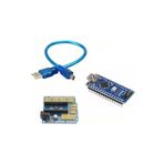 Diyotlab Set Arduino İkili Set (Klon Arduino Nano CH340 Çip + Arduino Nano Proto Shield)