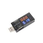 Diyotlab Usb Voltmetre, Usb Ampermetre, Usb Akım Ölçer - Çift Usb Çıkışlı