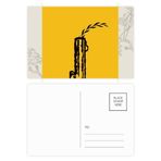 Dıythinker 14x9 cm 20 Adet Renkli Barış Yaprağı Zeytin Dalı Savaş Önleyici Çiçek Kartpostal Seti