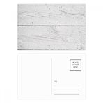 Dıythinker 14x9 cm 20 Adet Renkli Beyaz Ahşap Zemin Kaba Duvar Kağıdı Doku Kartpostal Seti