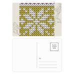 Dıythinker 14x9 cm 20 Adet Renkli Dikiş Ahtapot Dört Yönlü İllüstrasyon Çiçek Kartpostal Seti