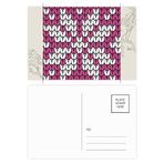Dıythinker 14x9 cm 20 Adet Renkli Dikiş Ahtapot İllüstrasyon Desen Çiçek Kartpostal Seti