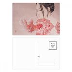 Dıythinker 14x9 cm 20 Adet Renkli Kağıt Kesme Güzellik Çin Boyama Kartpostal Seti