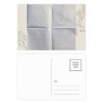 Dıythinker 14x9 cm 20 Adet Renkli Kağıt Temiz Katlamalı Doku Çiçek Kartpostal Seti
