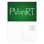 Dıythinker 14x9 cm 20 Adet Renkli Kimya Kowledge İdeal Gaz Devlet Kartpostal Seti