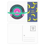 Dıythinker 14x9 cm 20 Adet Renkli Kış Spor Kaykay ve Ekibi Muz Kartpostal Seti