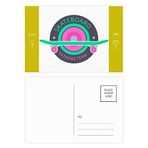 Dıythinker 14x9 cm 20 Adet Renkli Kış Spor Kaykay ve Ekip Arkadaş Kartpostal Seti